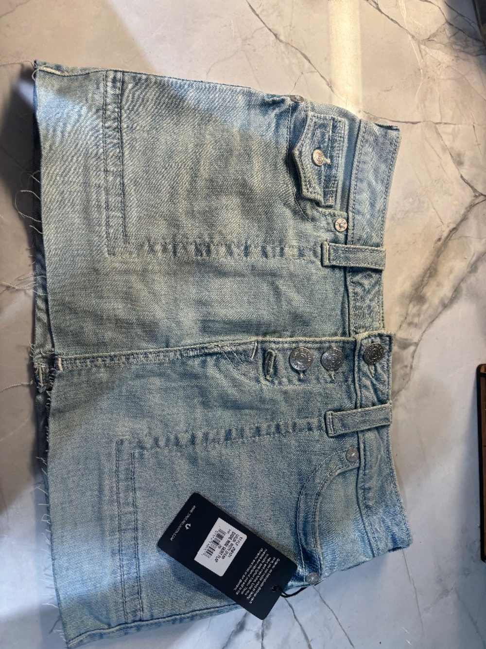 true religion jean mini skirt